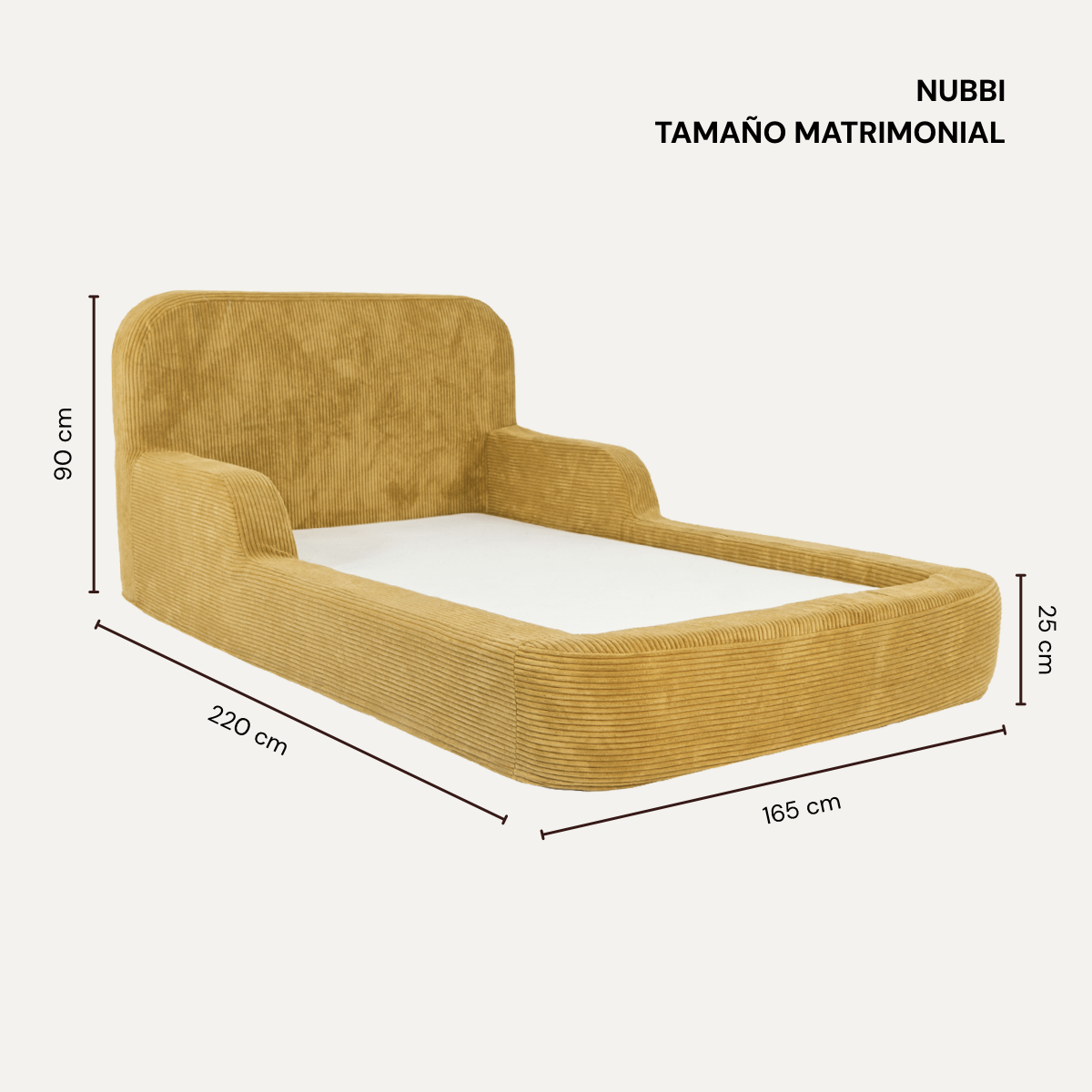 Nubbi Bed Frame - Cozi
