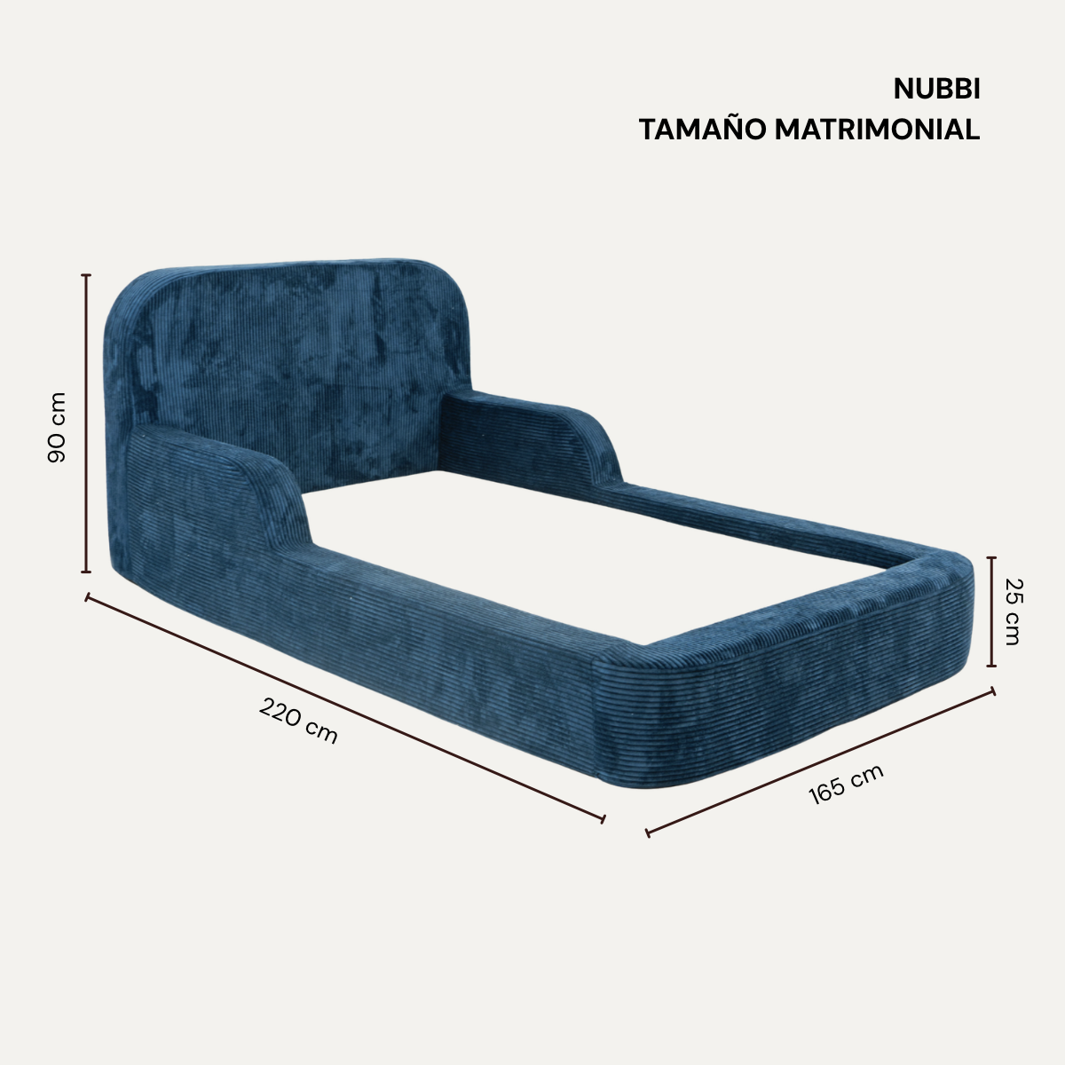 Nubbi Bed Frame - Cozi