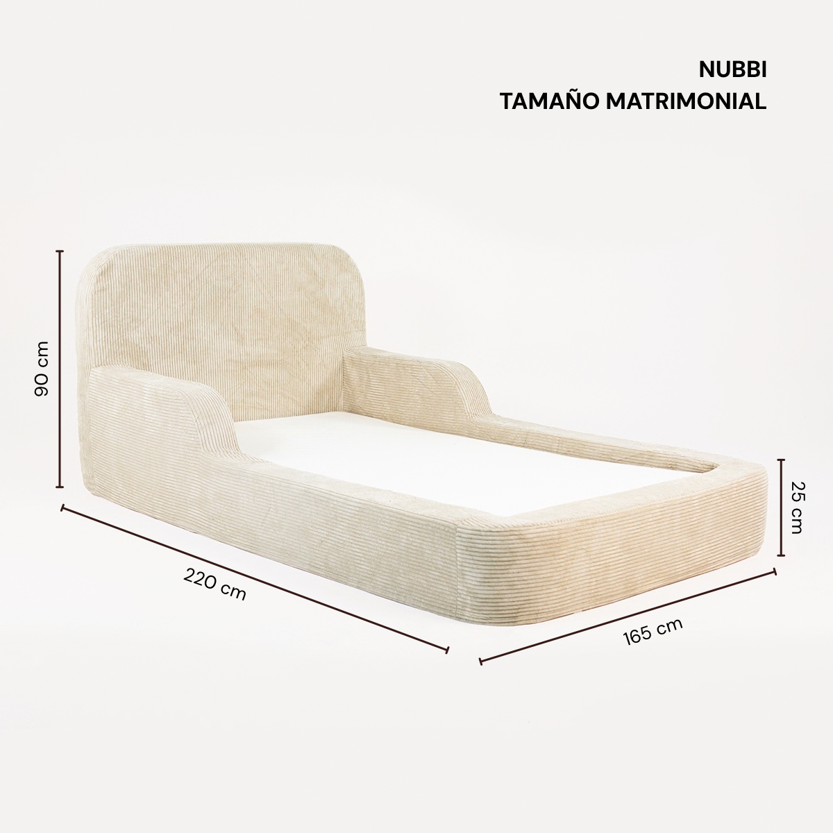 Nubbi Bed Frame - Cozi
