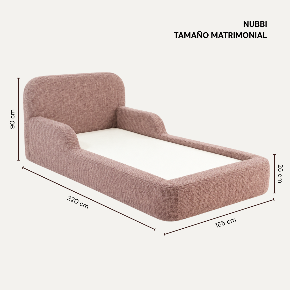 Nubbi Bed Frame - Cozi