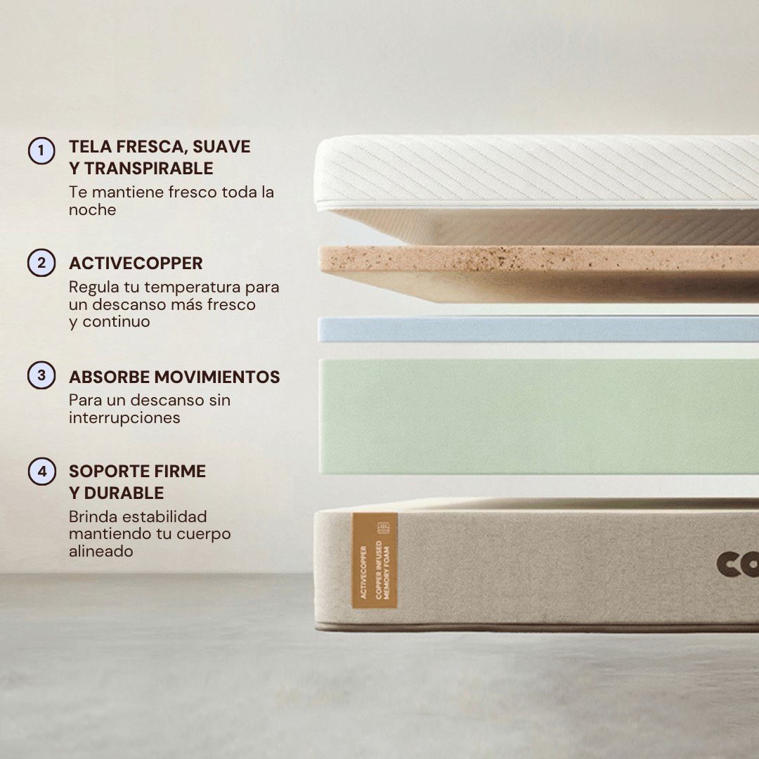 Colchón Cooper Luxe | Sleep - Cozi