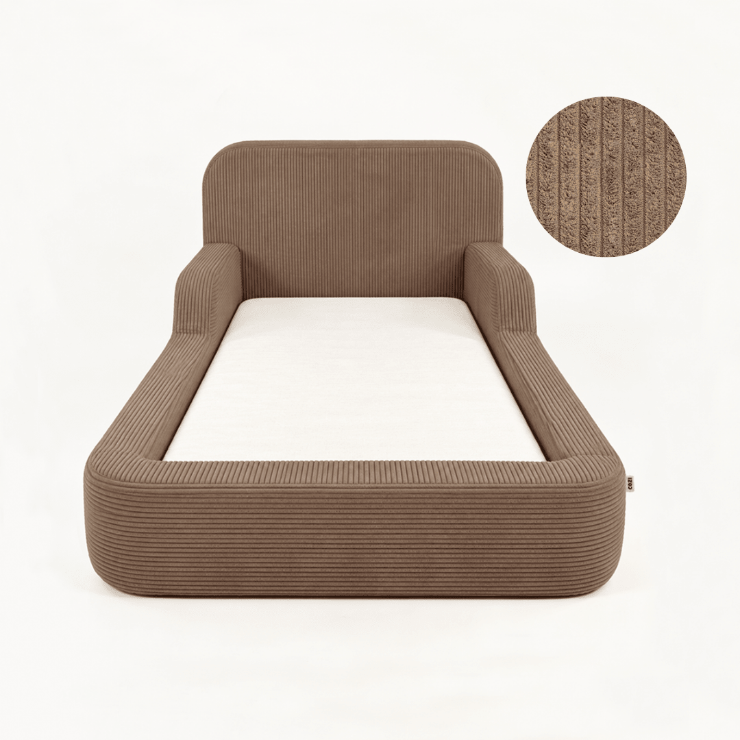 Nubbi Bed Frame - Cozi Chocolate