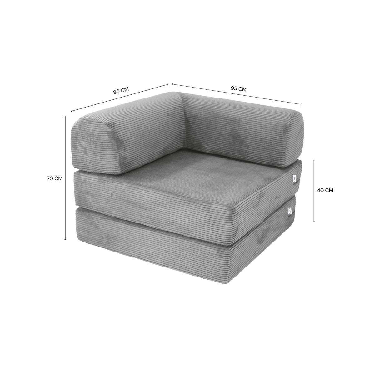 Ozzo Kubbo Seat | Otomano - Cozi