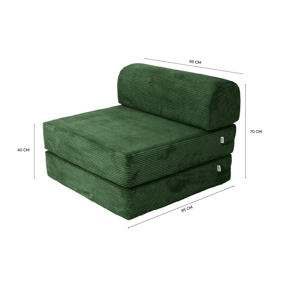 Ozzo Kubbo Seat | Otomano - Cozi