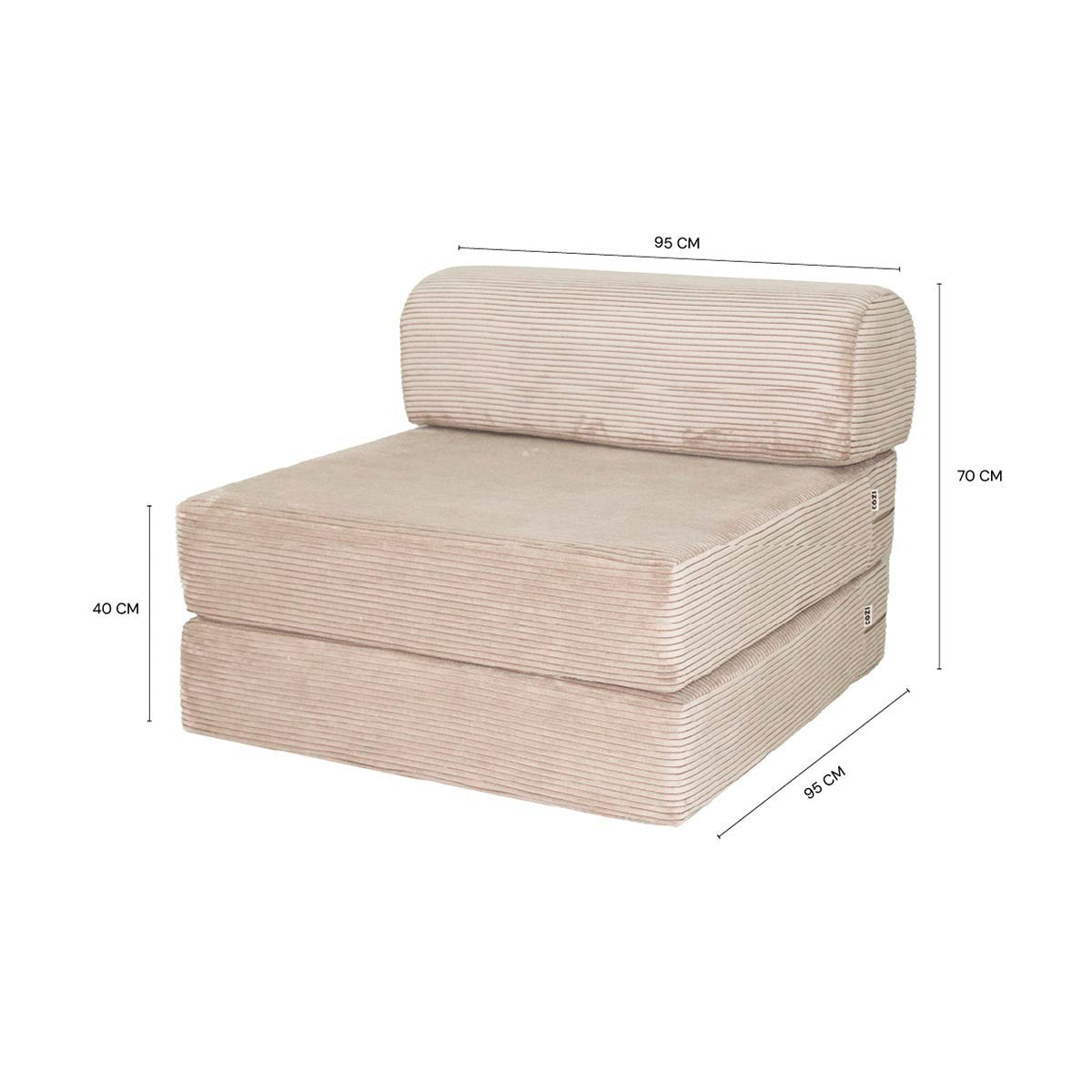 Ozzo Kubbo Seat | Otomano - Cozi