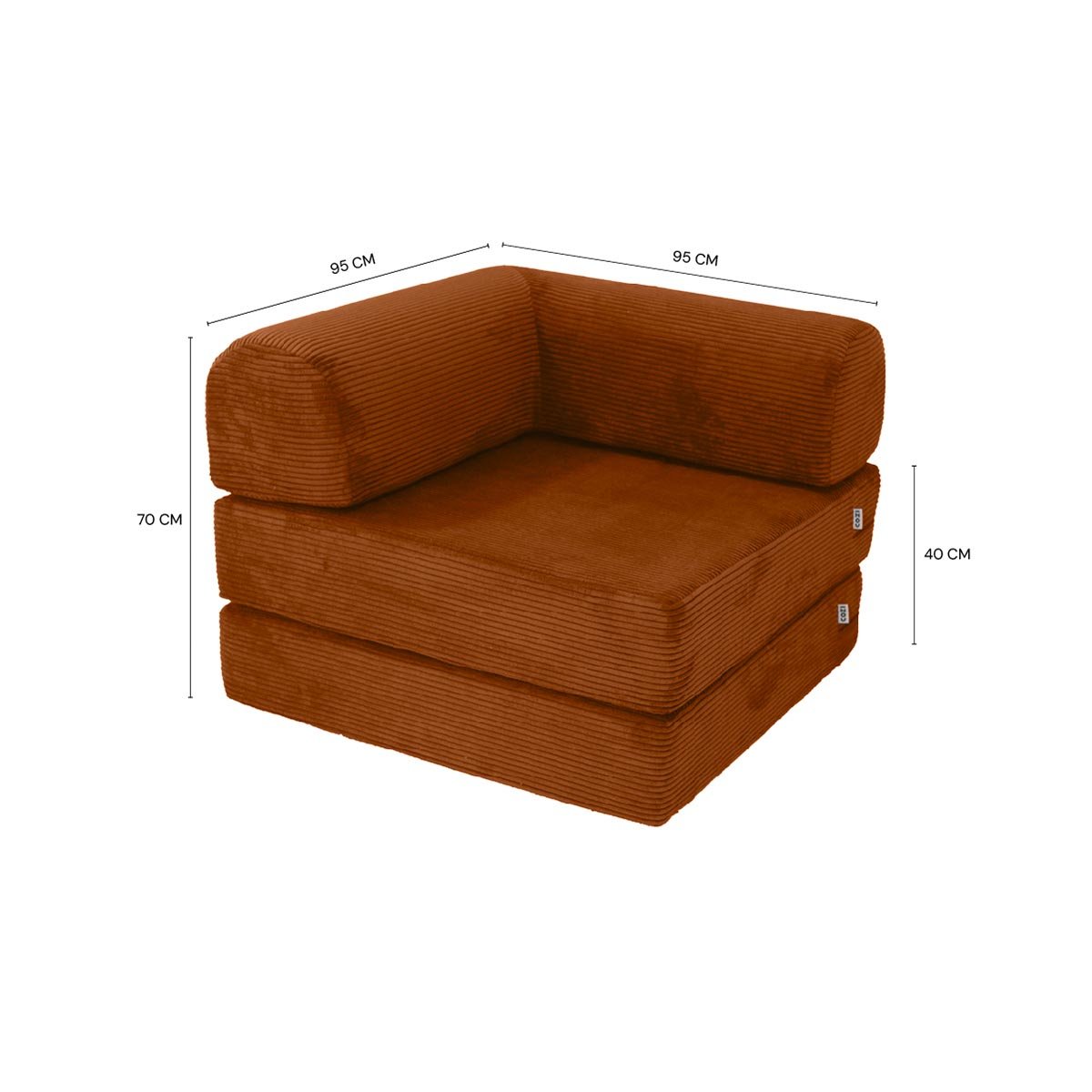 Ozzo Kubbo Seat | Otomano - Cozi