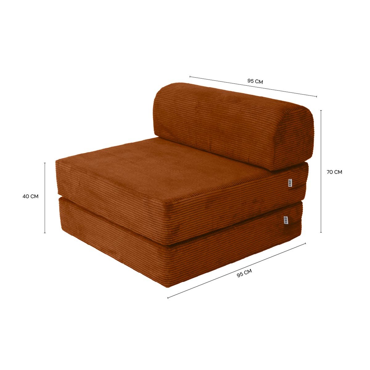 Ozzo Kubbo Seat | Otomano - Cozi