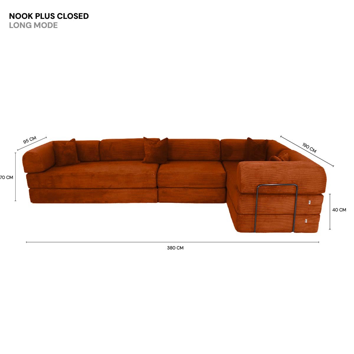 Ozzo Nook Plus | Sofá Cama - Cozi