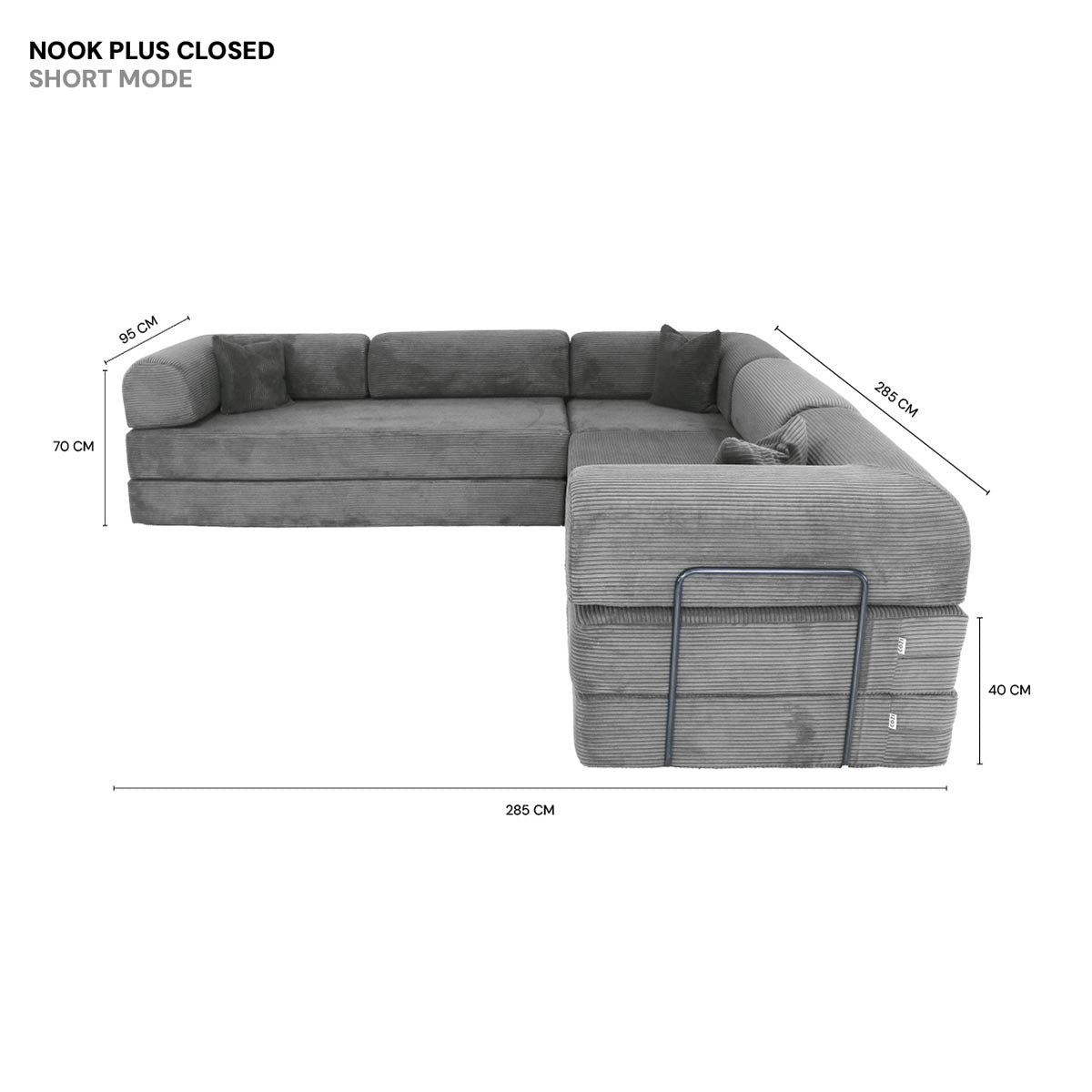 Ozzo Nook Plus | Sofá Cama - Cozi