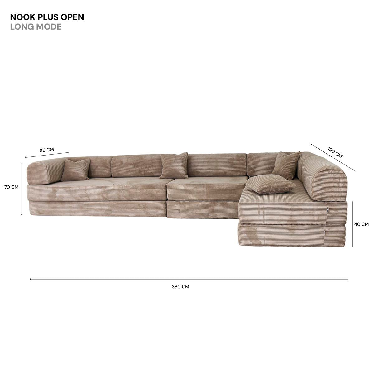 Ozzo Nook Plus | Sofá Cama - Cozi