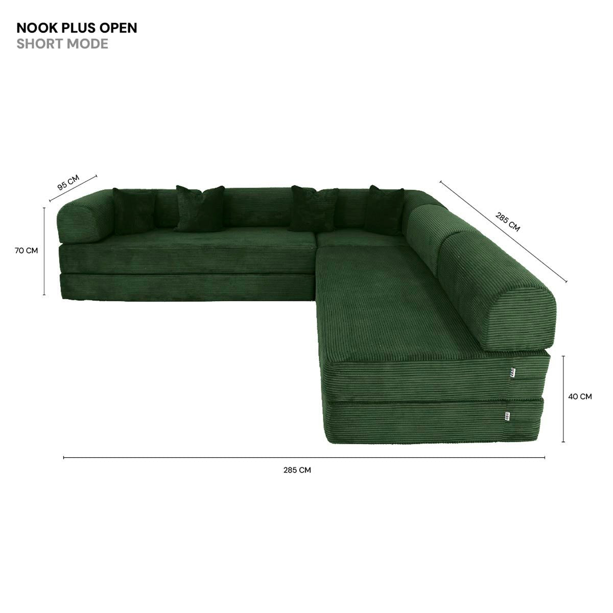 Ozzo Nook Plus | Sofá Cama - Cozi