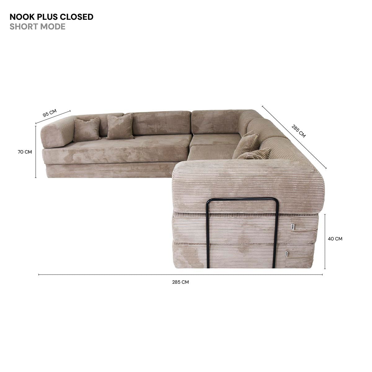 Ozzo Nook Plus | Sofá Cama - Cozi