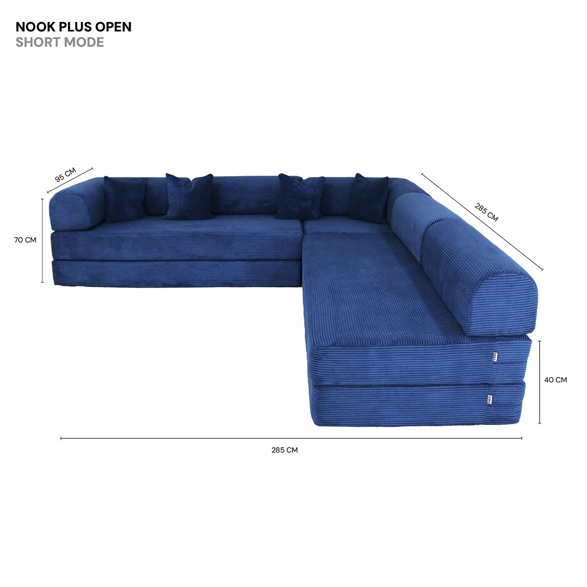 Ozzo Nook Plus | Sofá Cama - Cozi
