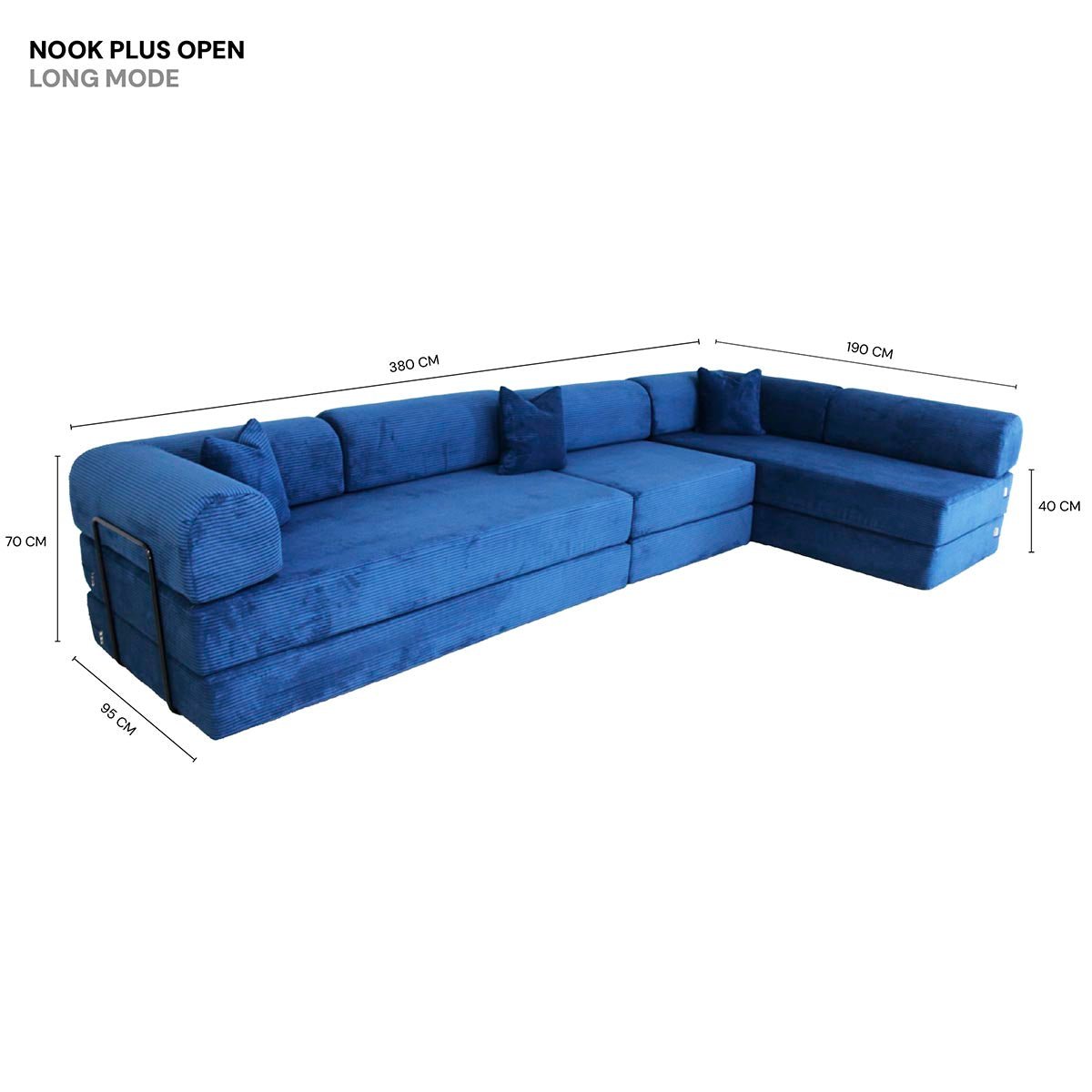 Ozzo Nook Plus | Sofá Cama - Cozi