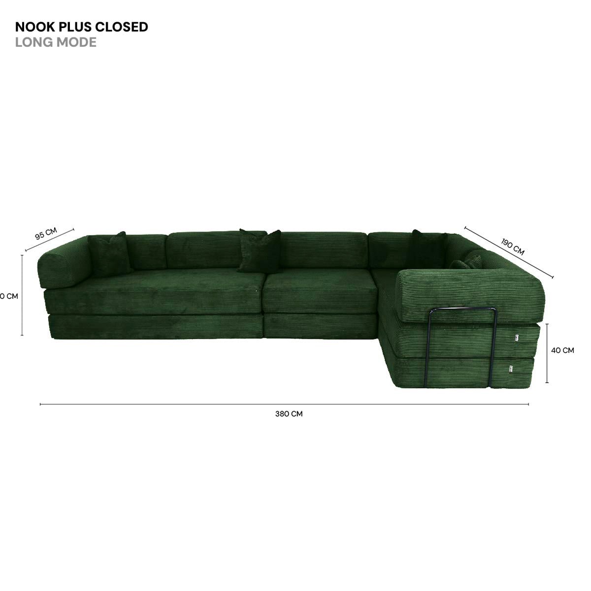 Ozzo Nook Plus | Sofá Cama - Cozi