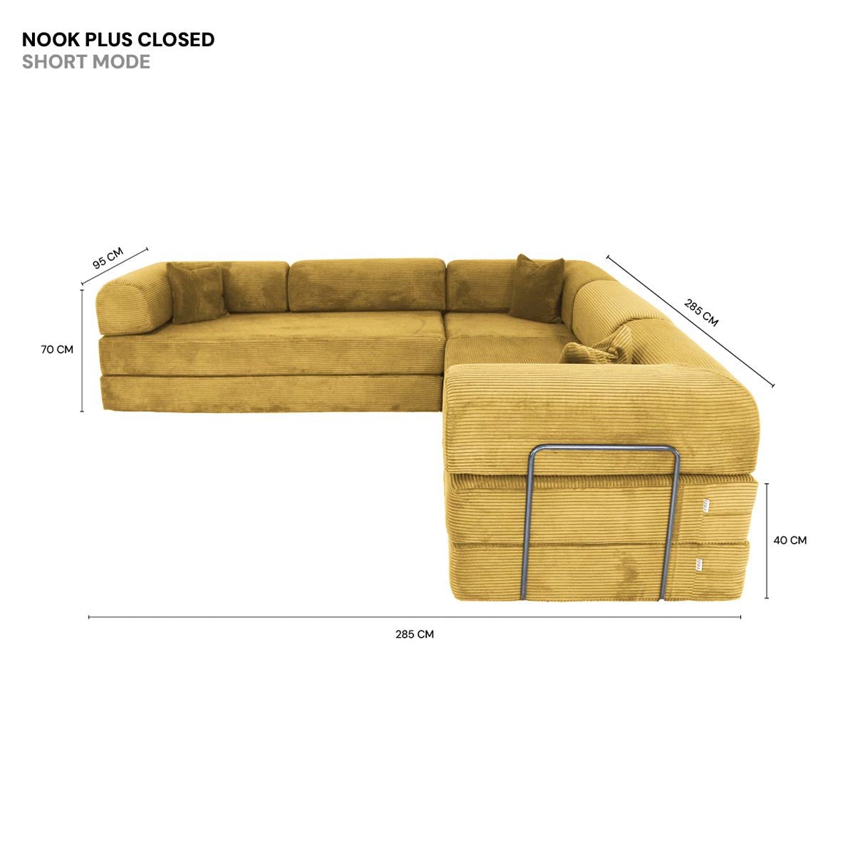 Ozzo Nook Plus | Sofá Cama - Cozi