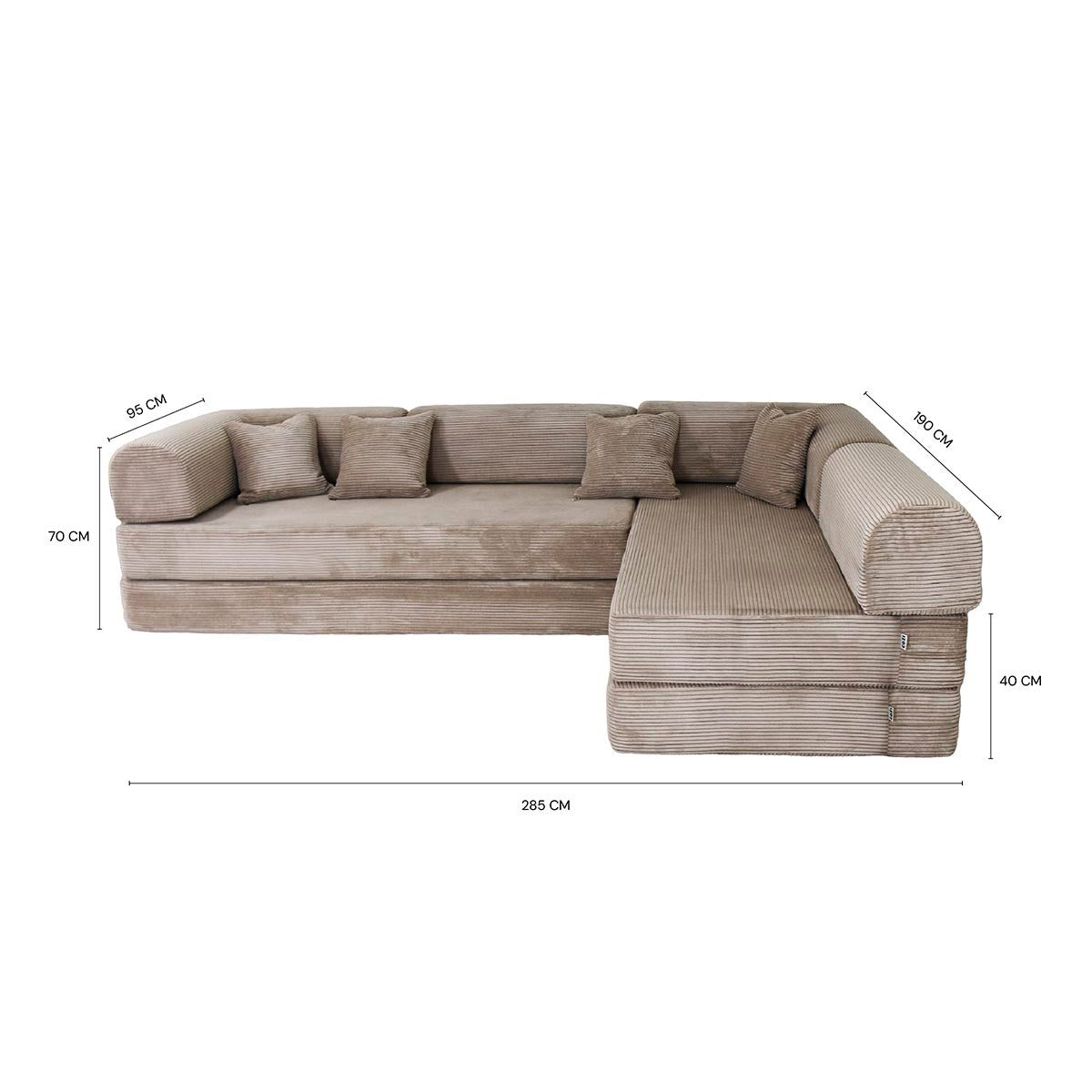 Ozzo Nook | Sofá Cama - Cozi