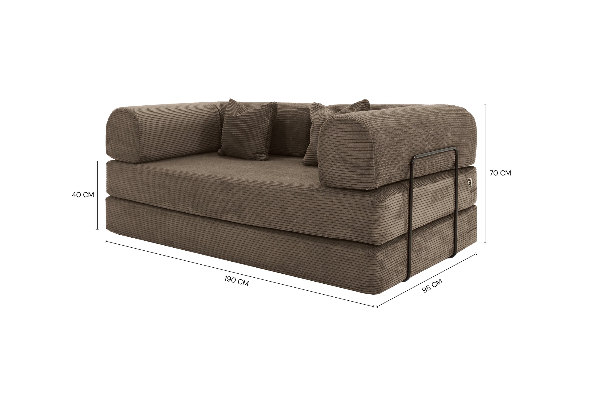 Sofá Cama Ozzo - Cozi