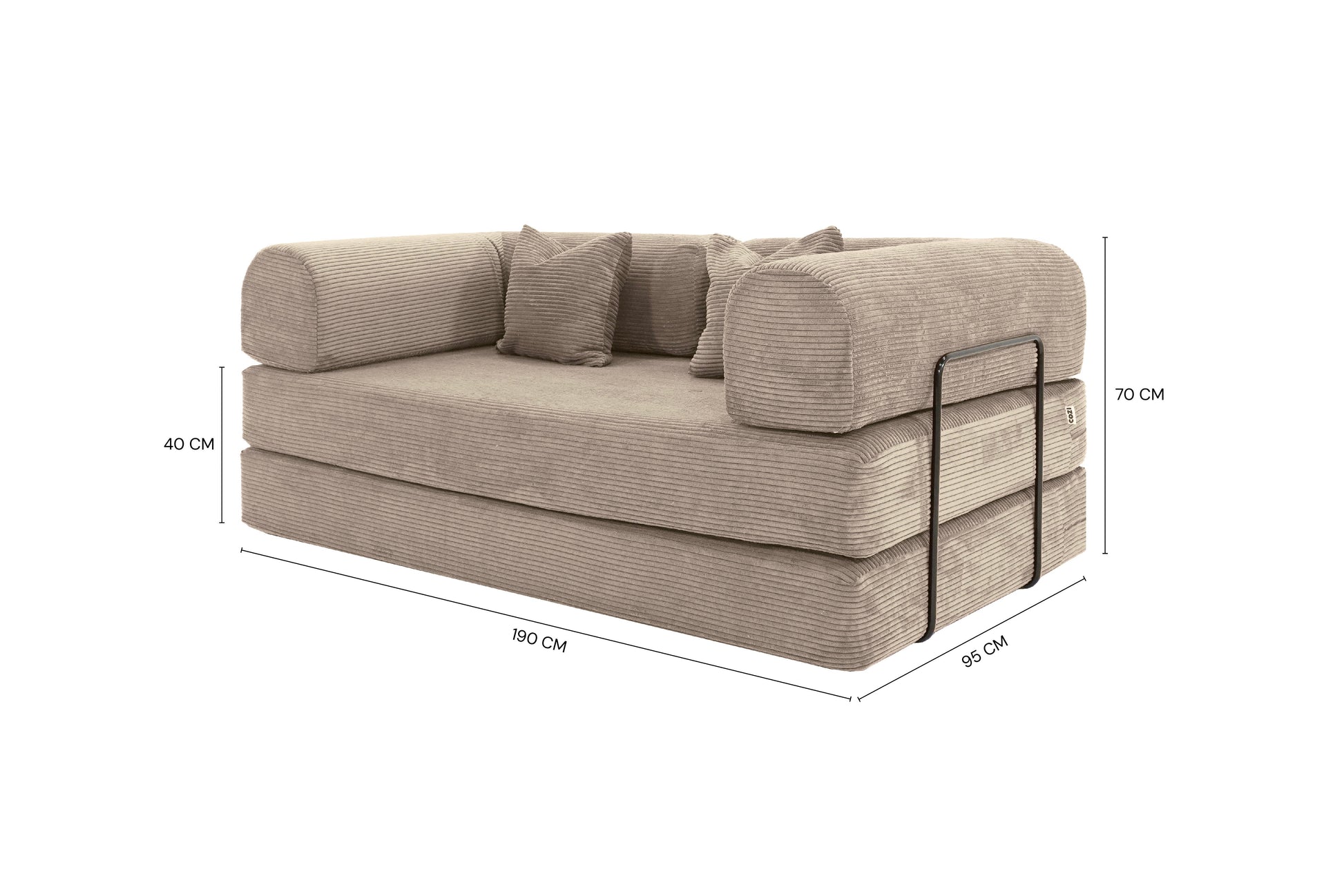 Sofá Cama Ozzo - Cozi